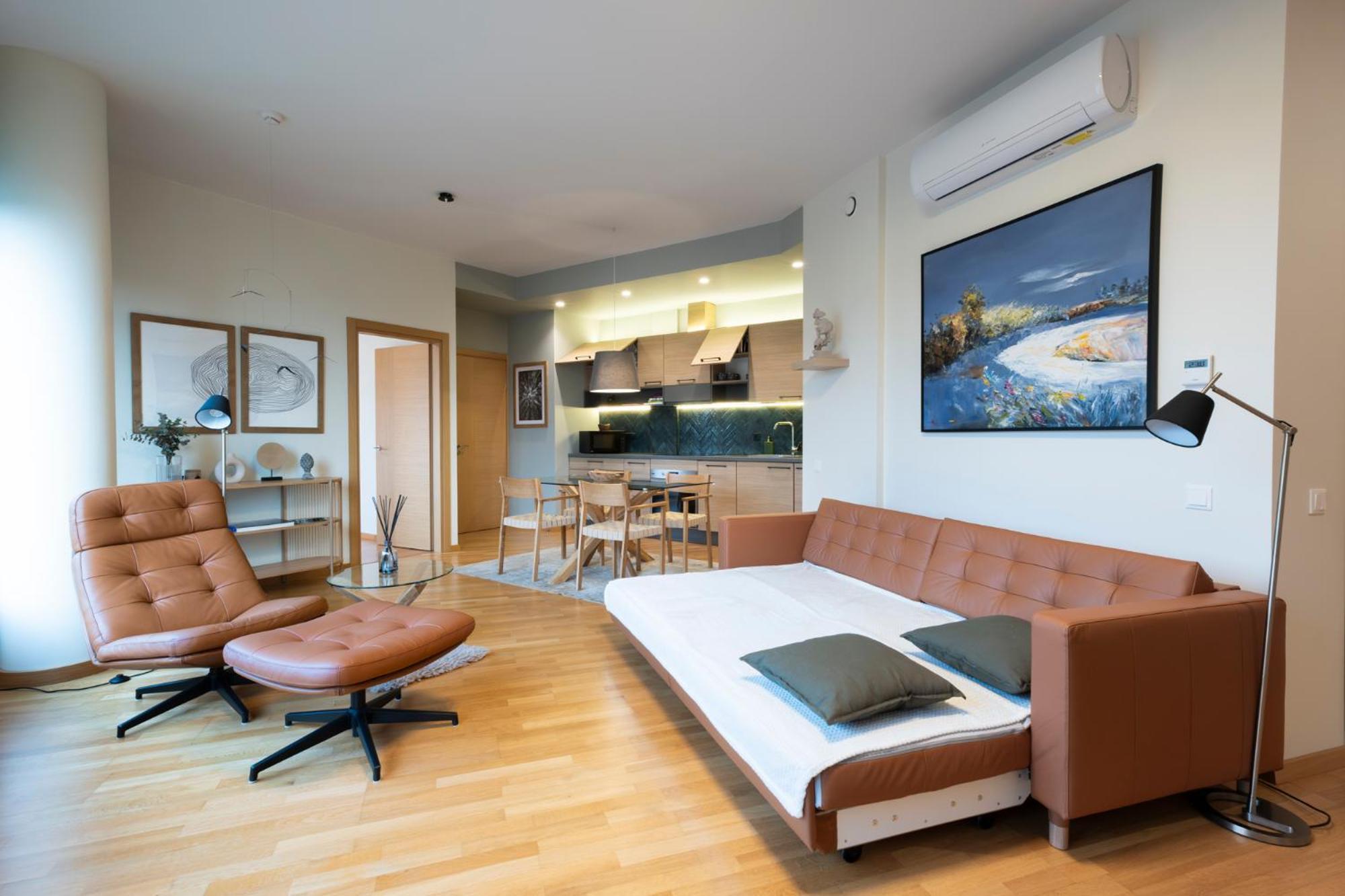 2 Bedroom Apt, 2 Garage Spots & Balconies, Self Check-In, By Cohost Druskininkai Kültér fotó