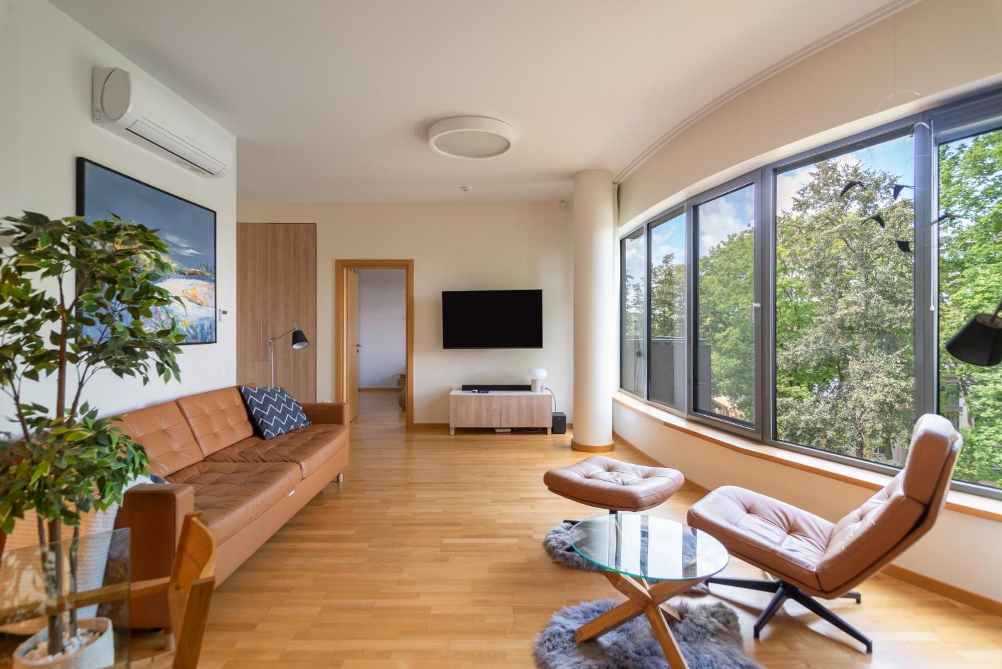 2 Bedroom Apt, 2 Garage Spots & Balconies, Self Check-In, By Cohost Druskininkai Kültér fotó