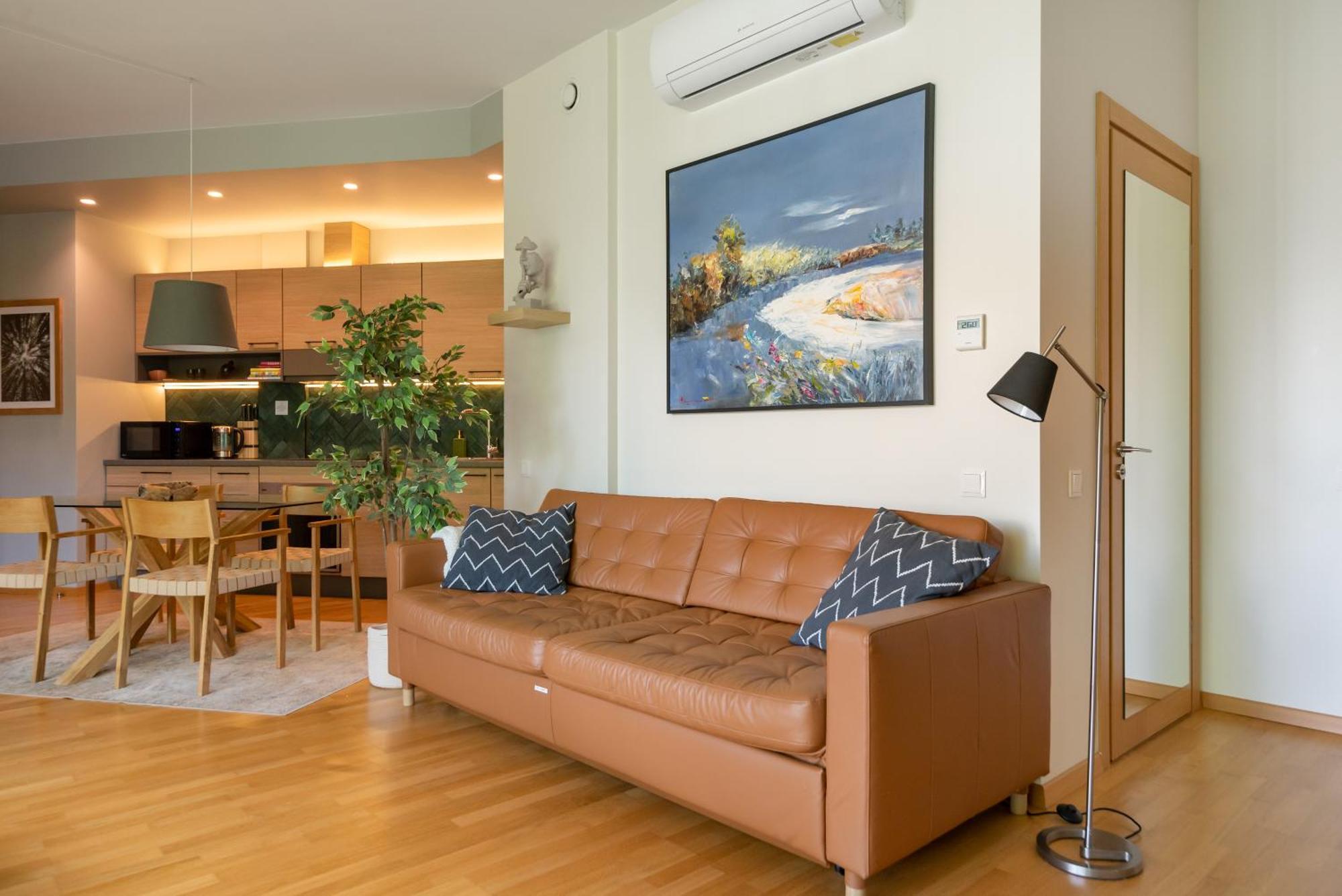 2 Bedroom Apt, 2 Garage Spots & Balconies, Self Check-In, By Cohost Druskininkai Kültér fotó