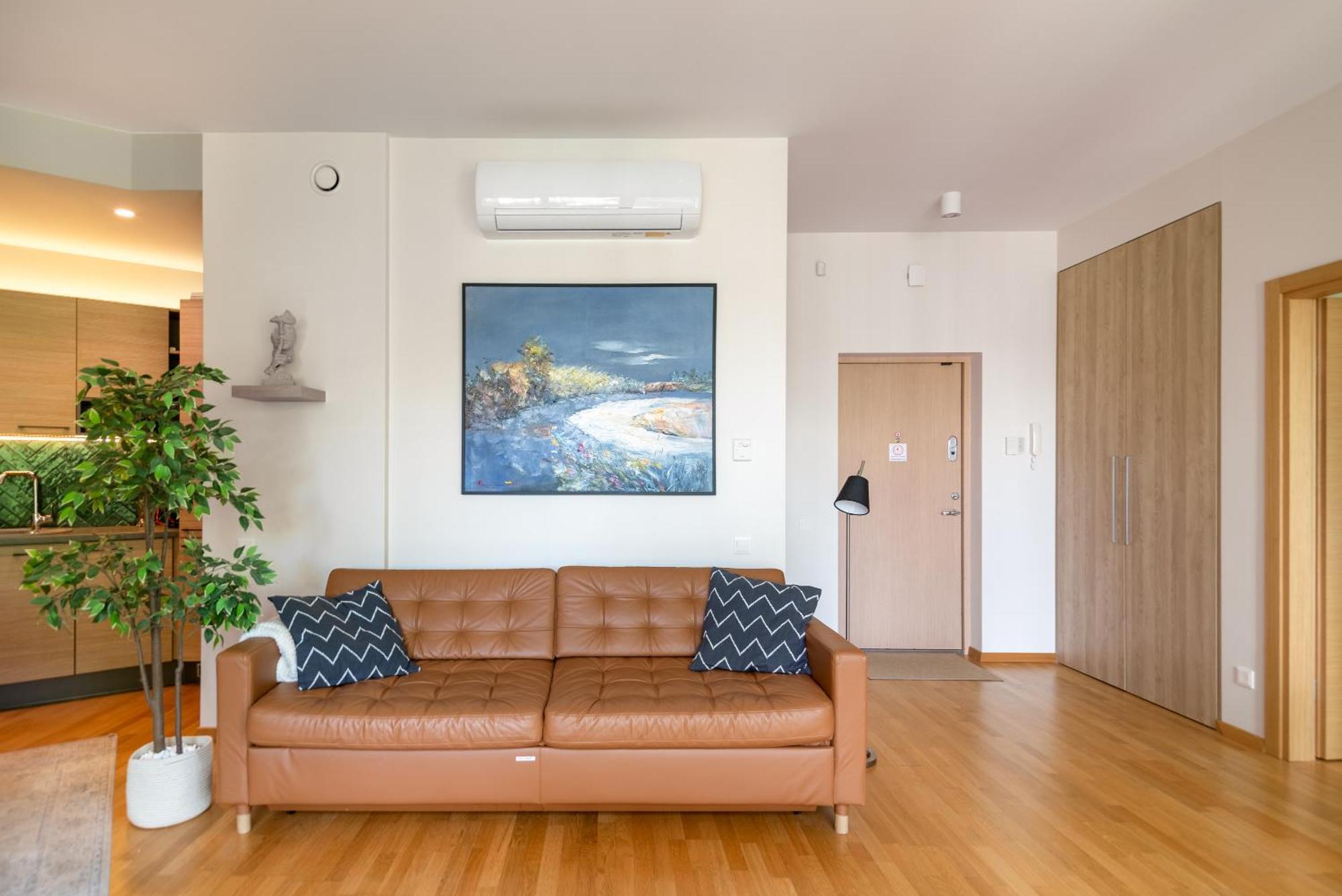 2 Bedroom Apt, 2 Garage Spots & Balconies, Self Check-In, By Cohost Druskininkai Kültér fotó